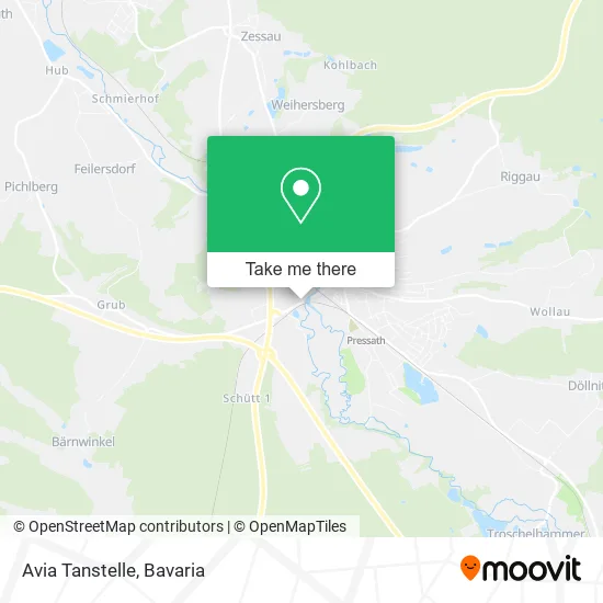 Карта Avia Tanstelle