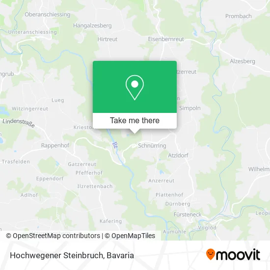 Карта Hochwegener Steinbruch