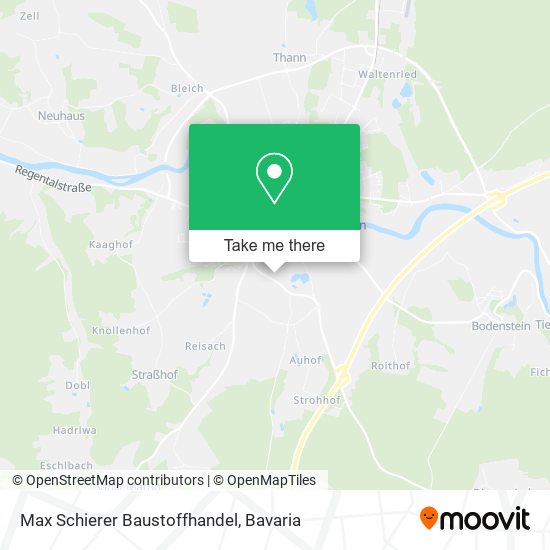 Max Schierer Baustoffhandel map
