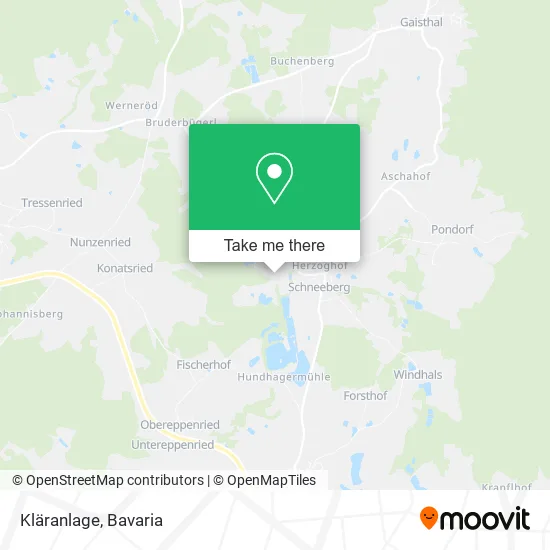 Карта Kläranlage