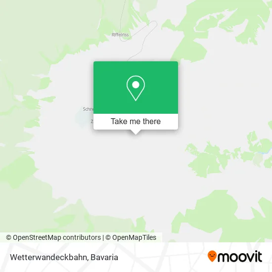 Карта Wetterwandeckbahn