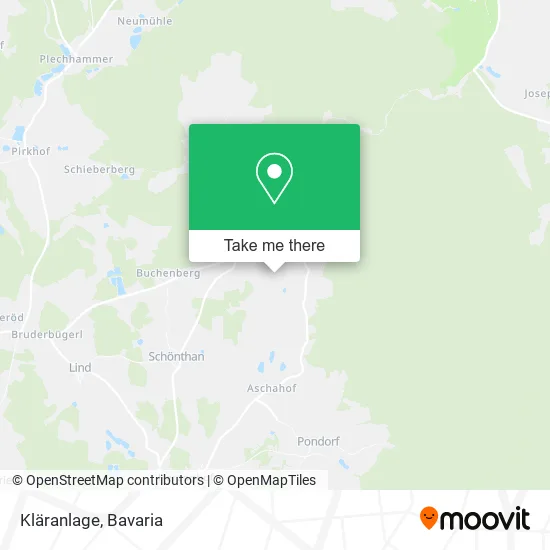 Карта Kläranlage