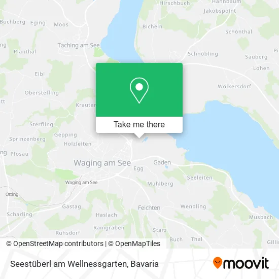 Карта Seestüberl am Wellnessgarten