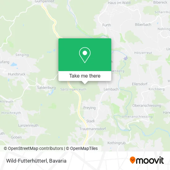 Карта Wild-Futterhütterl