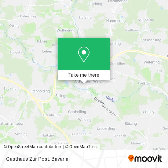 Карта Gasthaus Zur Post