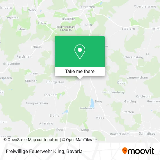 Карта Freiwillige Feuerwehr Kling