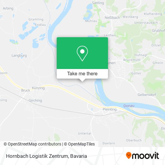 Карта Hornbach Logistik Zentrum