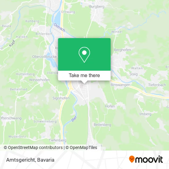 Карта Amtsgericht
