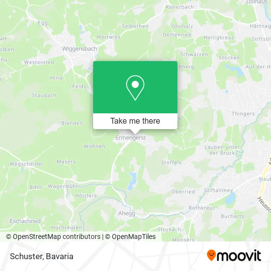 Карта Schuster