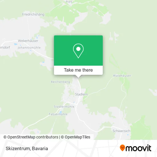 Карта Skizentrum