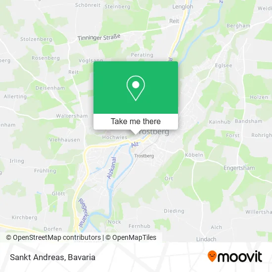 Карта Sankt Andreas