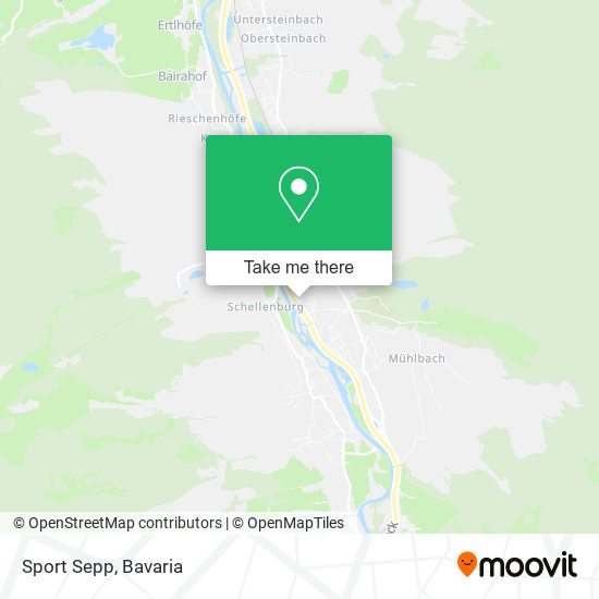 Sport Sepp map