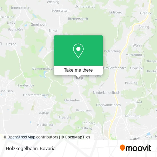 Карта Holzkegelbahn