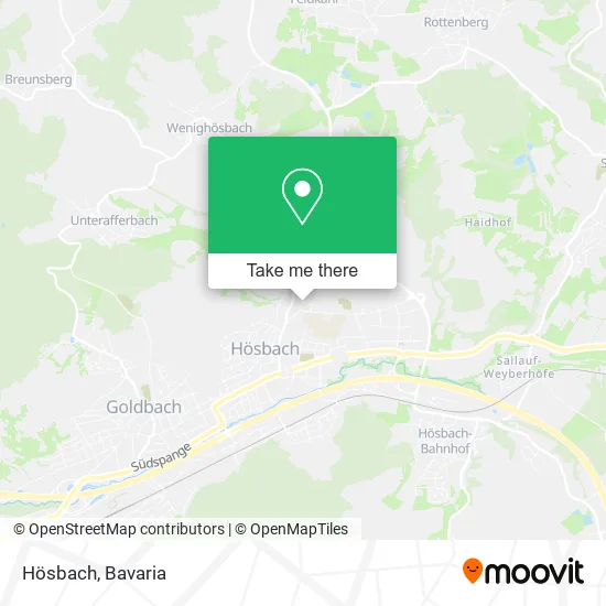 Карта Hösbach