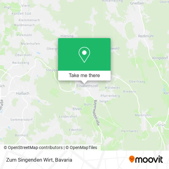 Карта Zum Singenden Wirt