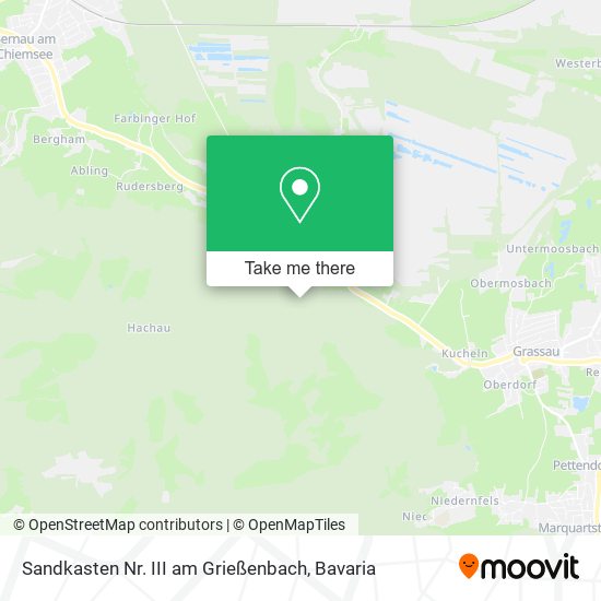 Sandkasten Nr. III am Grießenbach map