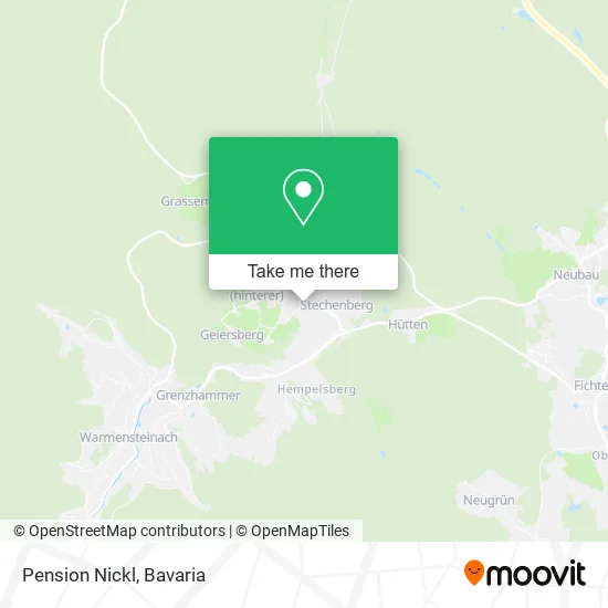 Карта Pension Nickl