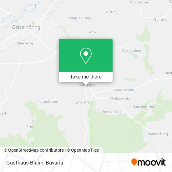 Карта Gasthaus Blaim