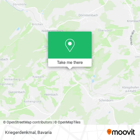 Карта Kriegerdenkmal
