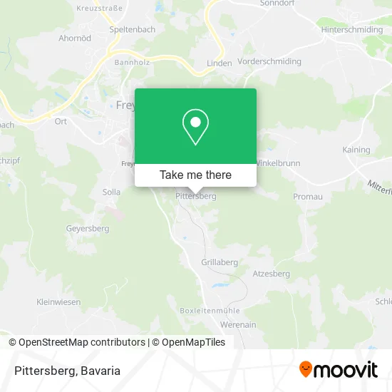 Карта Pittersberg