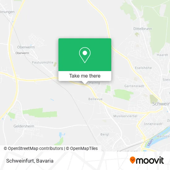Карта Schweinfurt