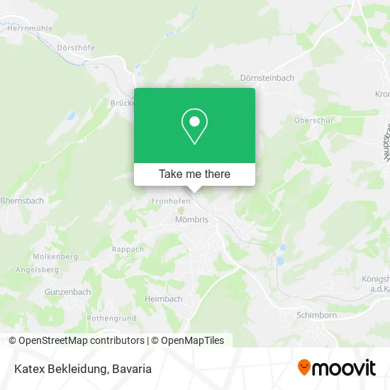 Карта Katex Bekleidung