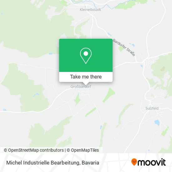 Карта Michel Industrielle Bearbeitung
