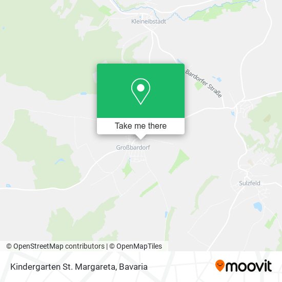 Kindergarten St. Margareta map
