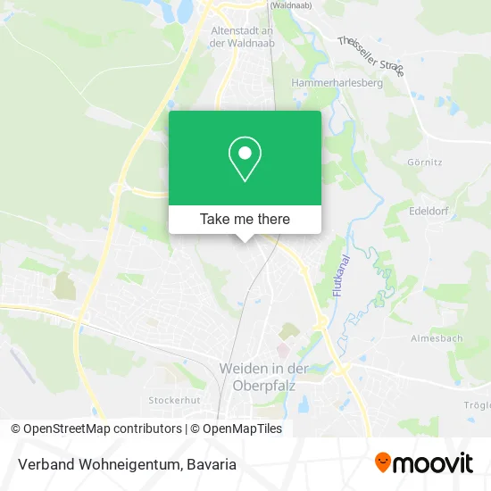 Карта Verband Wohneigentum