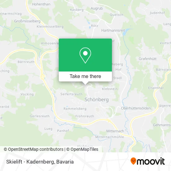 Карта Skielift - Kadernberg