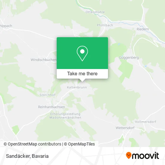 Карта Sandäcker