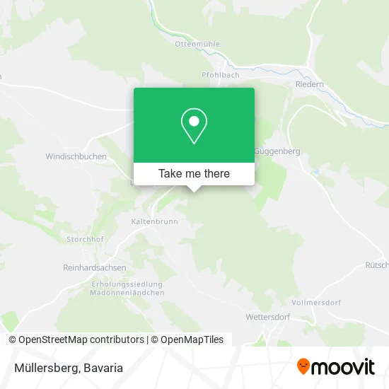 Карта Müllersberg