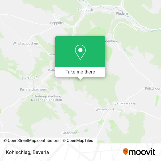 Карта Kohlschlag