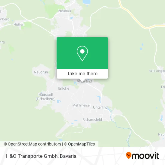 Карта H&O Transporte Gmbh