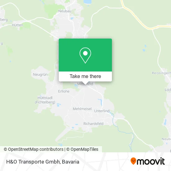 Карта H&O Transporte Gmbh