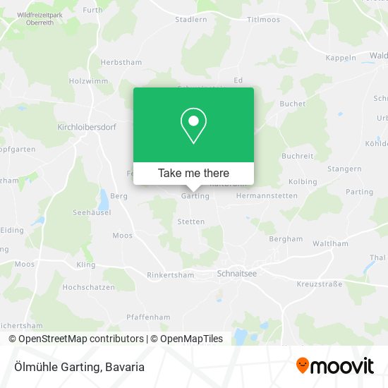 Ölmühle Garting map