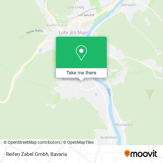 Карта Reifen Zabel Gmbh
