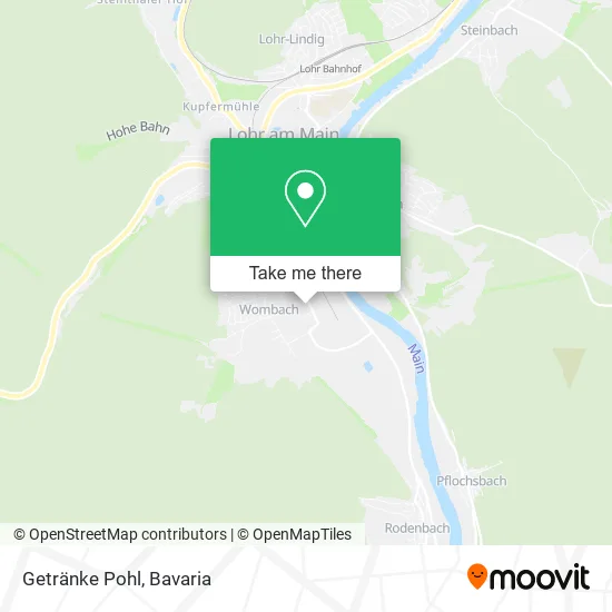 Карта Getränke Pohl