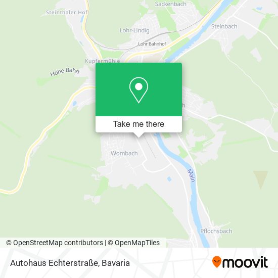 Autohaus Echterstraße map