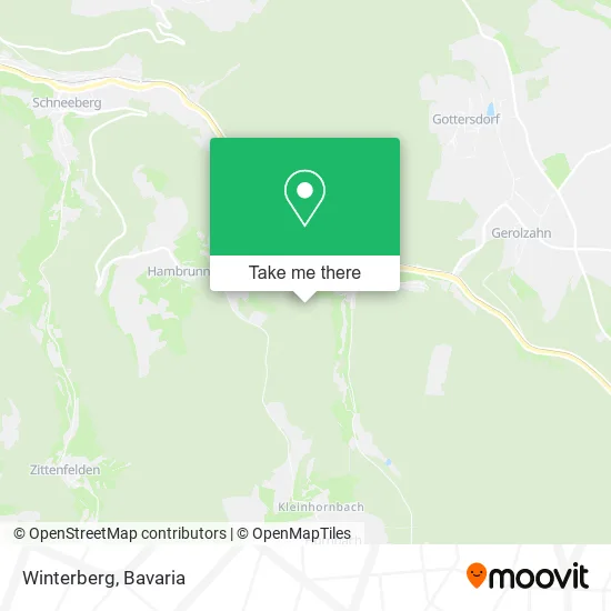 Карта Winterberg