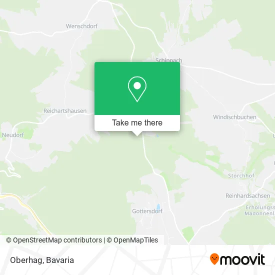 Карта Oberhag
