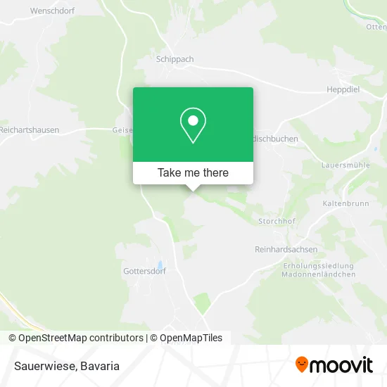 Карта Sauerwiese