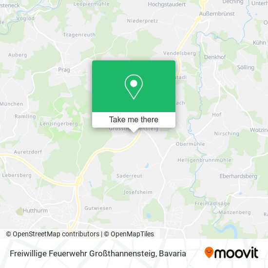Freiwillige Feuerwehr Großthannensteig map