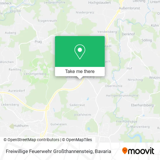 Карта Freiwillige Feuerwehr Großthannensteig