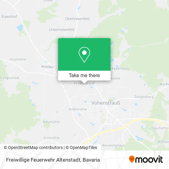 Карта Freiwillige Feuerwehr Altenstadt