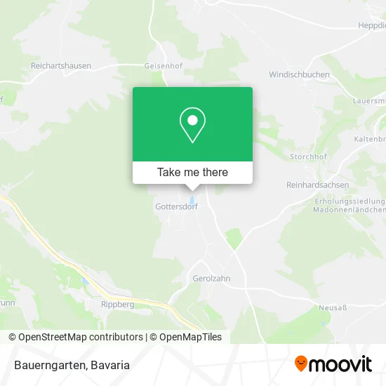 Карта Bauerngarten