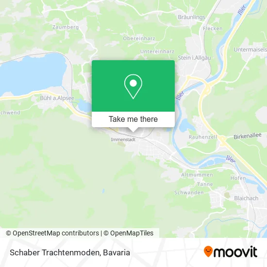 Карта Schaber Trachtenmoden