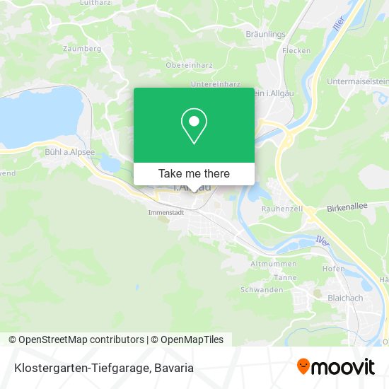 Klostergarten-Tiefgarage map