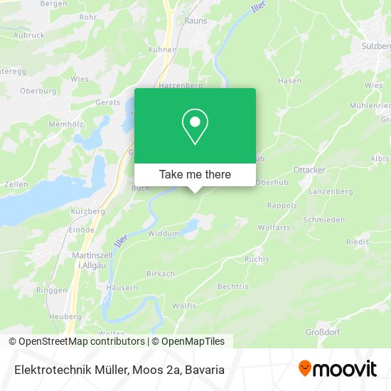 Elektrotechnik Müller, Moos 2a map