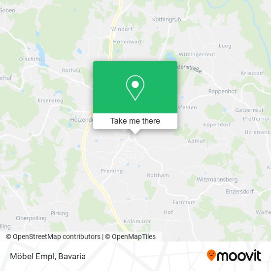 Карта Möbel Empl